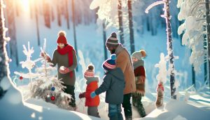 Téli mese: Behavazott erdők és karácsonyi csodák