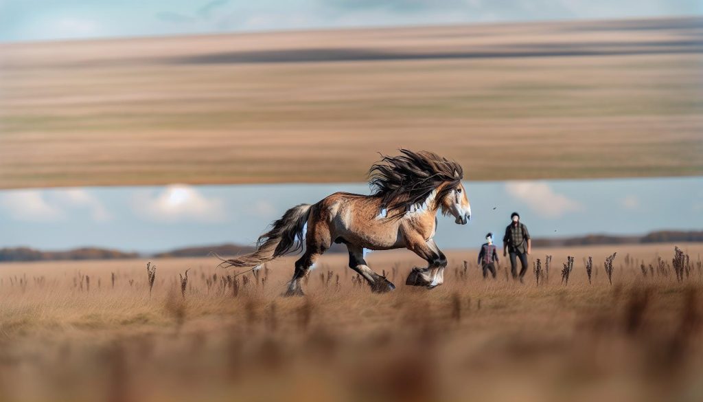 Szilaj mese: Vad ló szabadságért vívott küzdelme