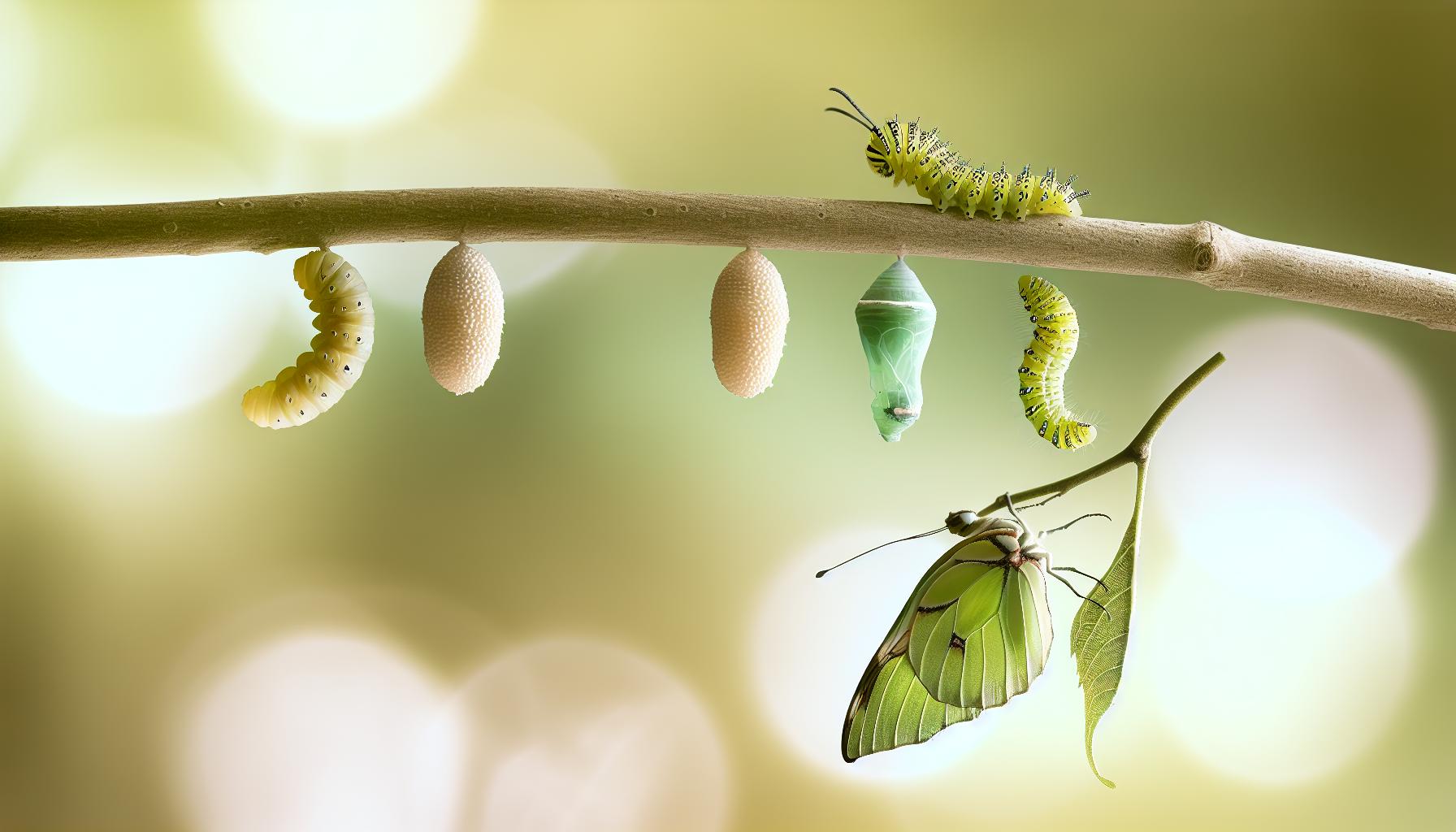 A pillangók életciklusa és fejlődése