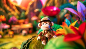 Moncsicsi mese – Aranyos majmocska kalandjai