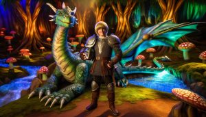 Sárkányos mese: Bátor herceg és a barátságos sárkány kalandja